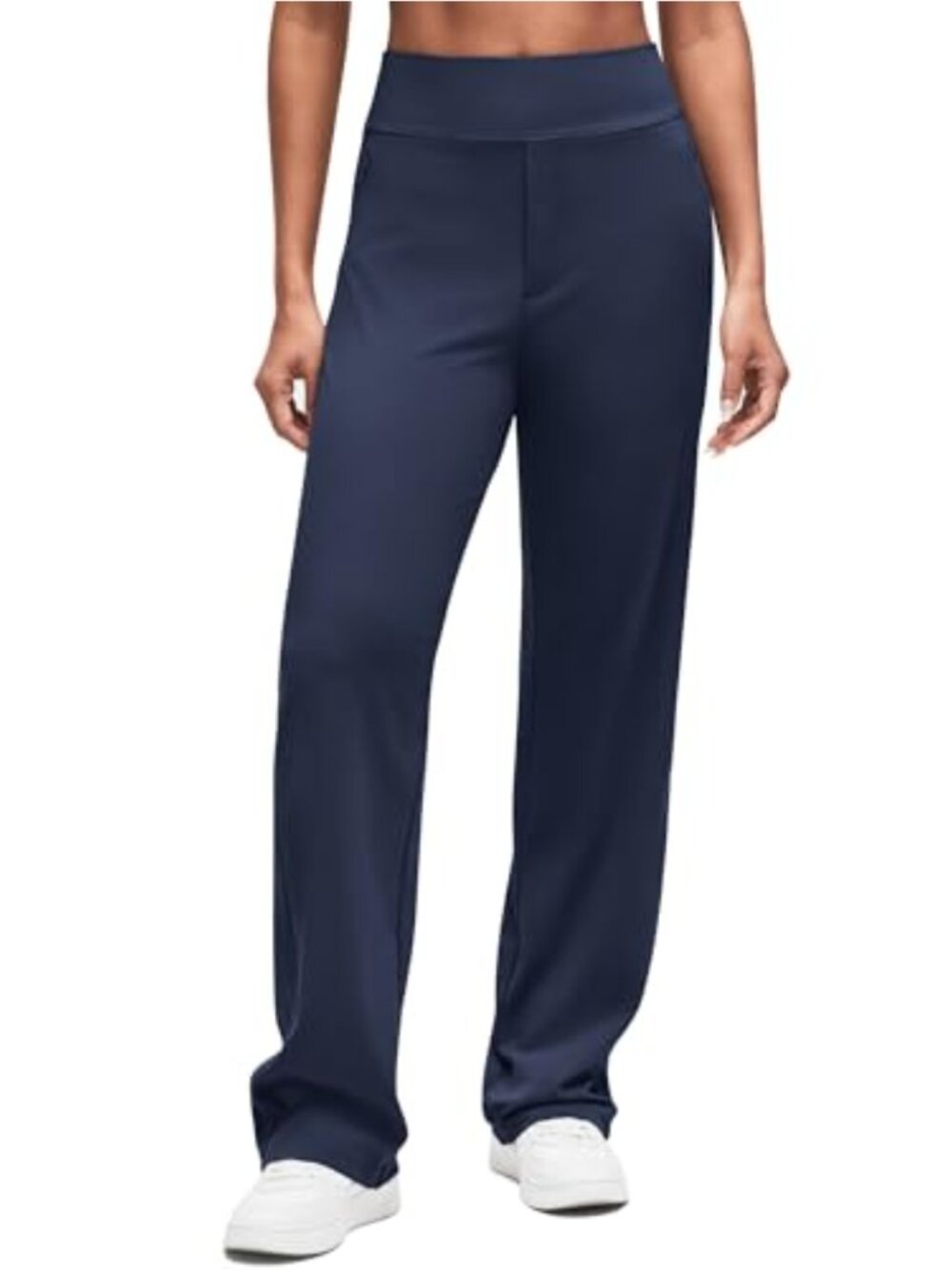G4Free Work Pants Zipper Pockets Casual Trousers Golf Travel Dress